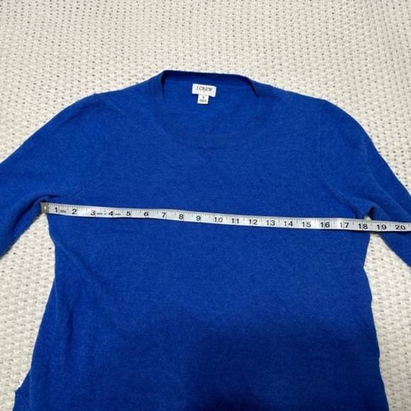J Crew Blue sweater size small - Picture 4 of 5